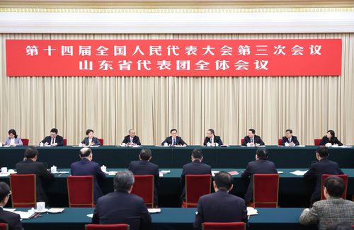 兩會(huì)丨韓正參加山東代表團(tuán)審議(6588159)-20250306002230